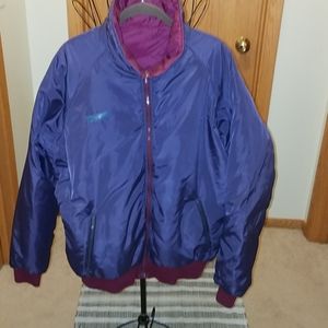 Columbia reversible purple&burgundy mens jacket XL